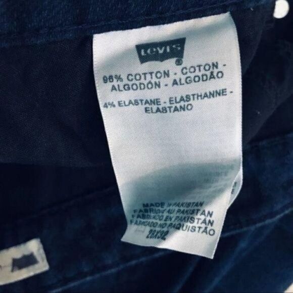 Levis denim legging NWOT 28X32 dark wash blue BoxH - Picture 6 of 7
